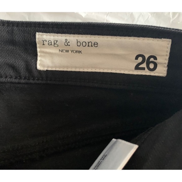 Rag & bone | nina high rise coated jeans - Picture 5 of 7